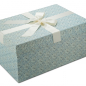 Preview: In der Brautkleidbox Blue Flower Dream ist Ihr Brautkleid sicher verstaut.