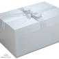Preview: Die Brautkleidbox Pearly Croco ist eine elegante Box für Ihr Brautkleid.